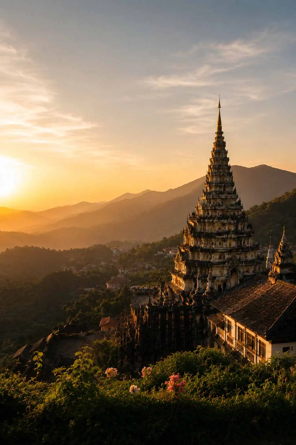 Los atardeceres en Tailandia son mágicos